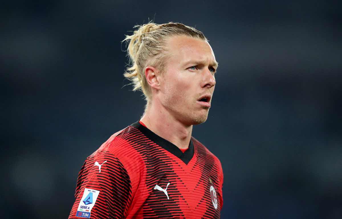 Milan, Kjaer annuncia l'addio