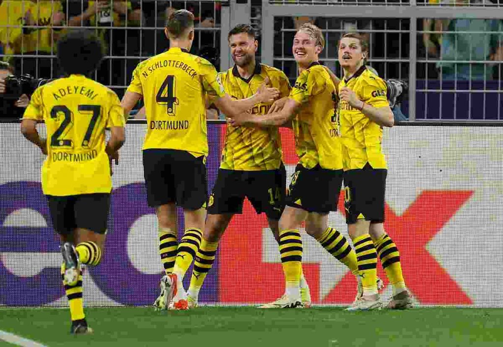 Borussia Dortmund-PSG 1-0, il primo round è tedesco