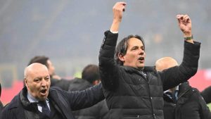 Beppe Marotta e Simone Inzaghi