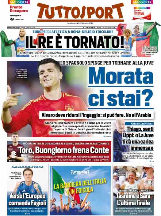 prima pagina