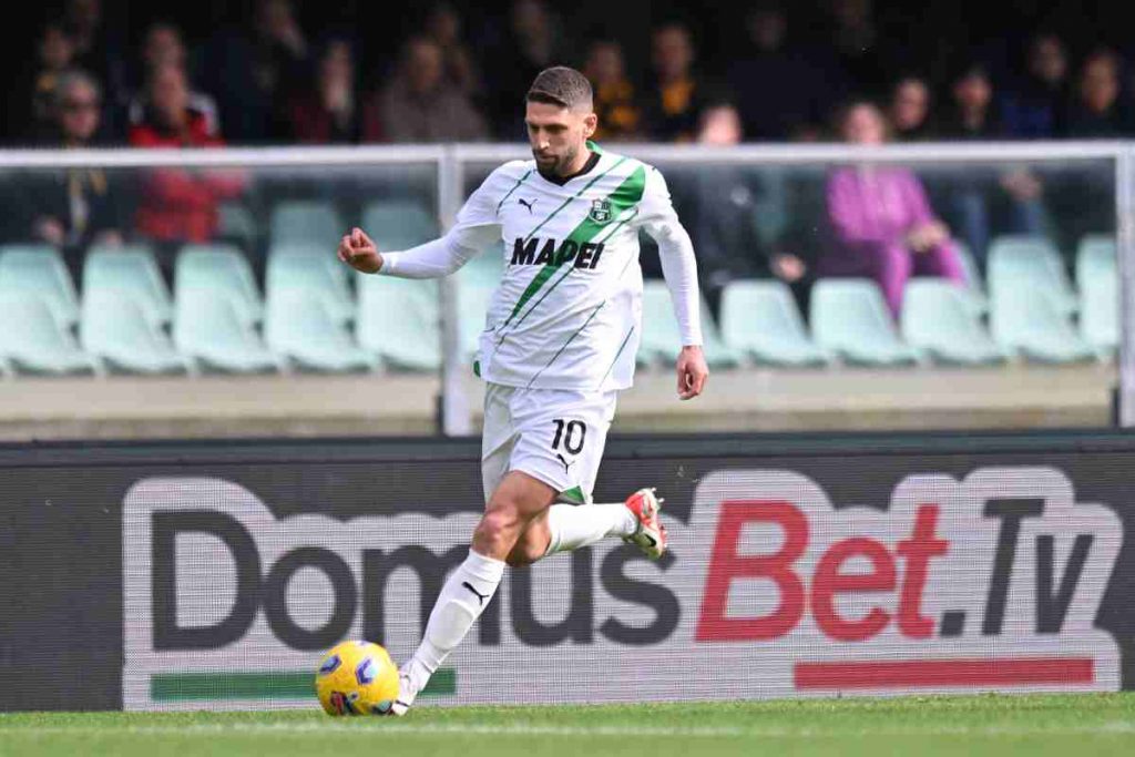 Mercato, è sfida tra Juve e Napoli per Berardi: partito l’assalto al Sassuolo, il punto