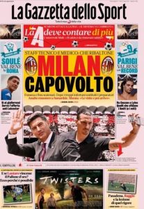 La Gazzetta dello Sport, 17 luglio 2024