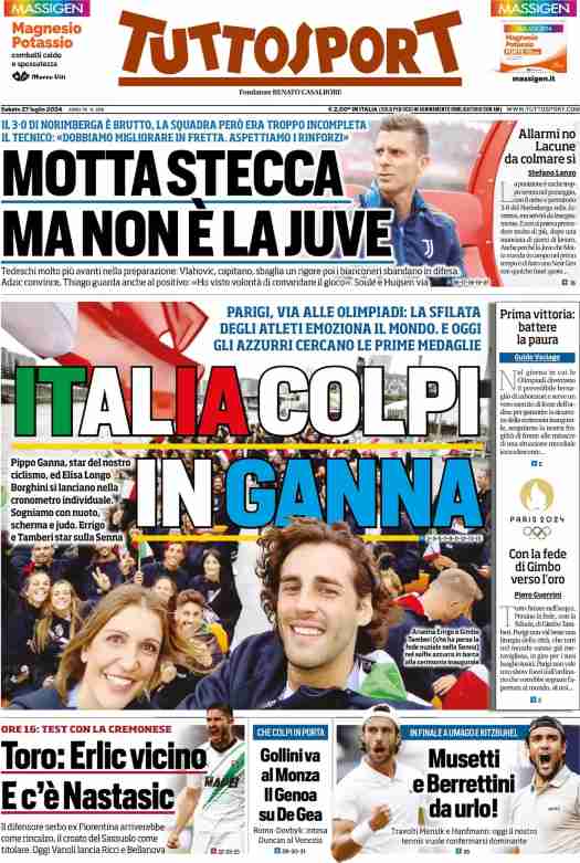 prima pagina