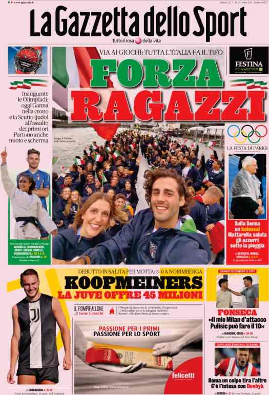 prima pagina