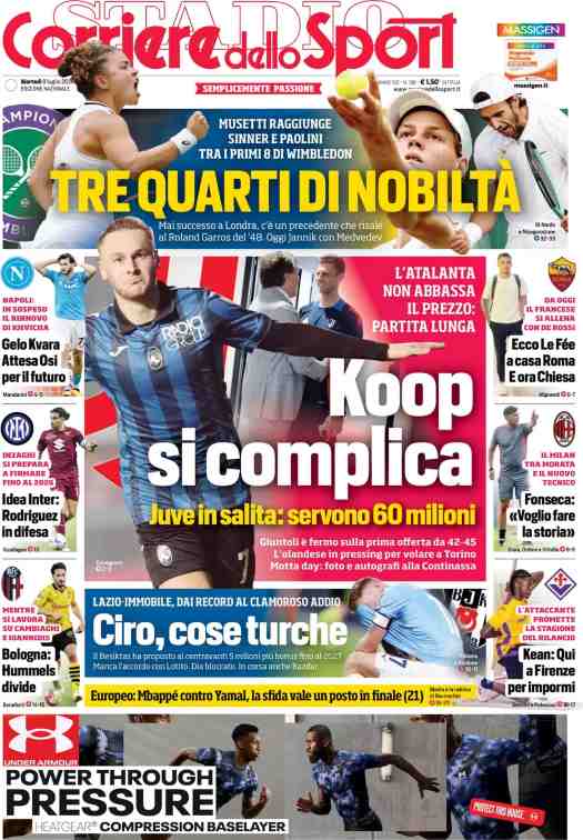 prima pagina