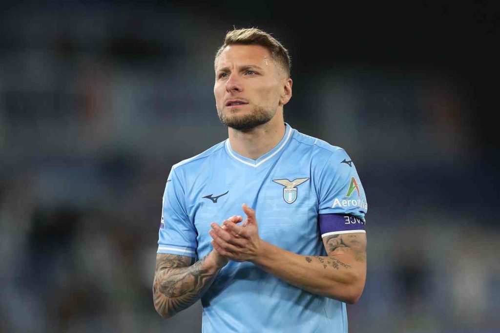 Lazio, il saluto di Immobile: “Una bellissima storia d’amore”