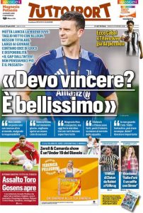 Tuttosport, 19 luglio 2024