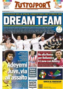 Tuttosport, 31 luglio 2024