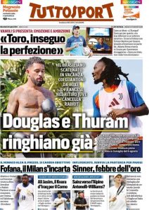 Tuttosport, 24 luglio 2024