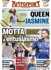 Tuttosport, 12 luglio 2024