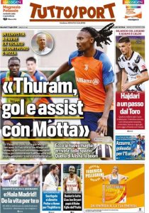 Tuttosport, 17 luglio 2024