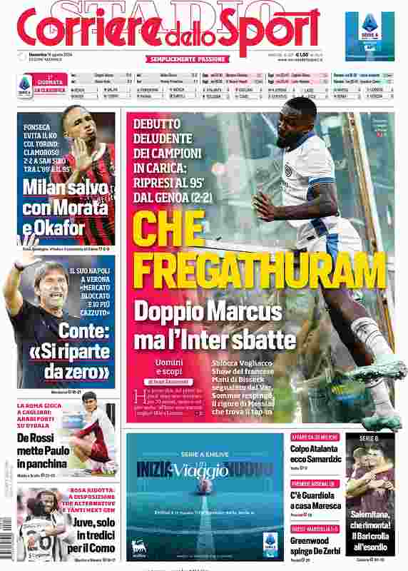 prima pagina