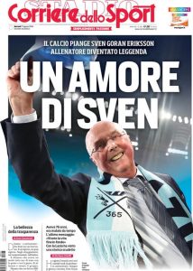 Corriere dello Sport, 27 agosto 2024