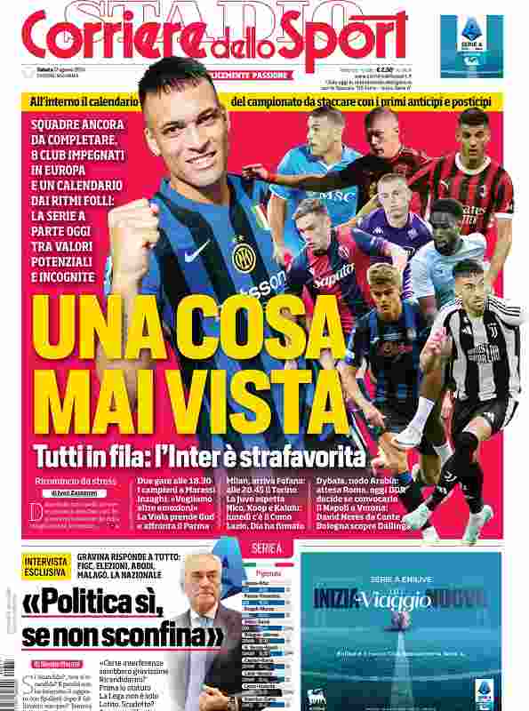 prima pagina