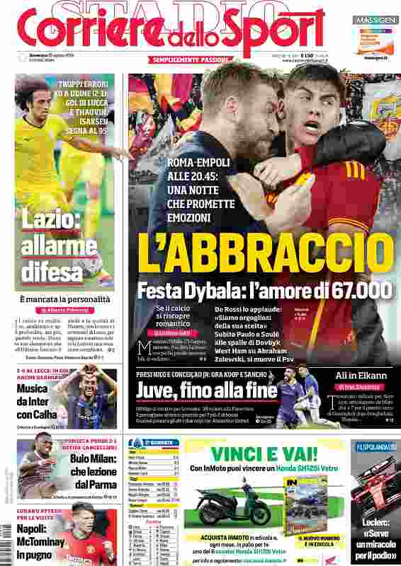 prima pagina