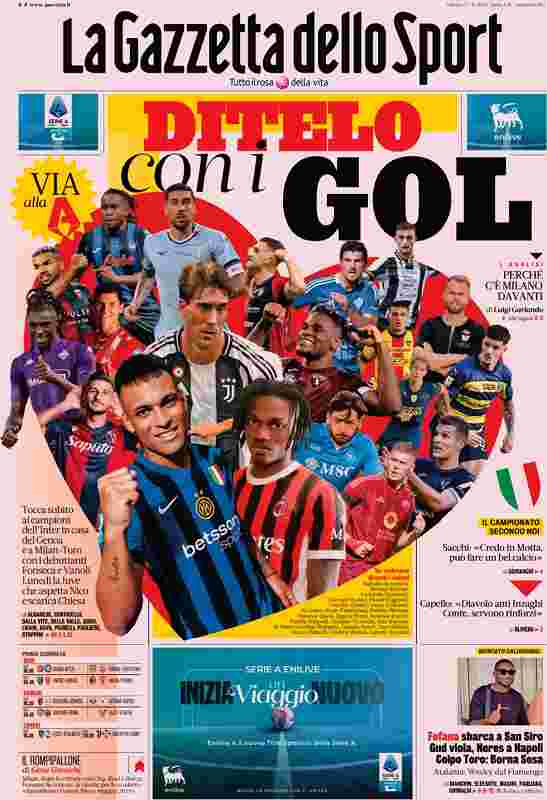 prima pagina