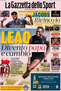 La Gazzetta dello Sport, 1 agosto 2024