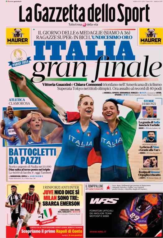 prima pagina