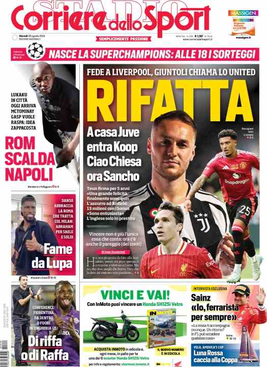 prima pagina