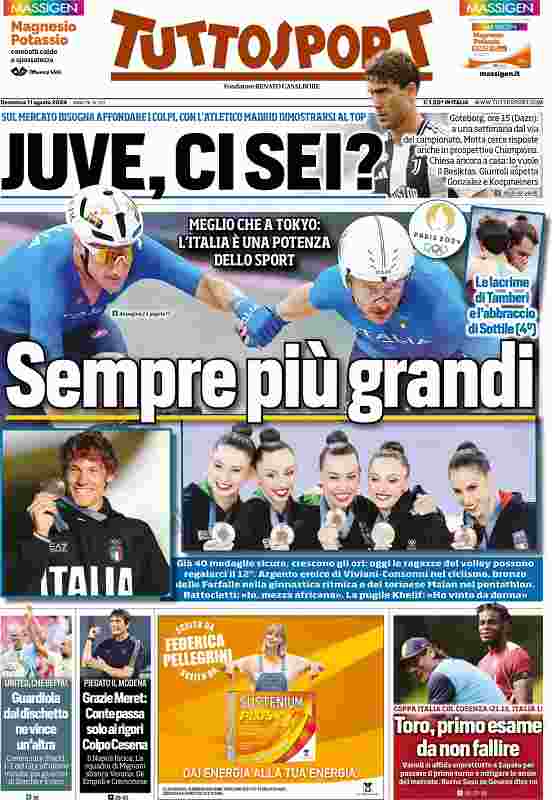 prima pagina