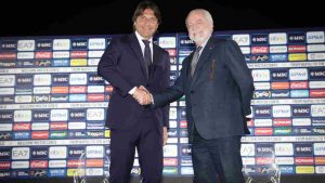 Antonio Conte e Aurelio De Laurentiis