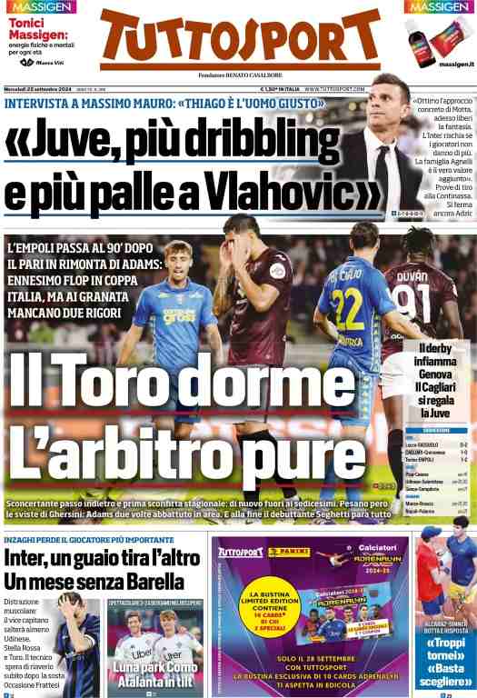 prima pagina