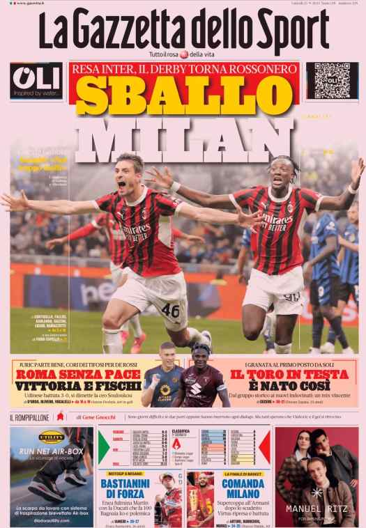 prima pagina