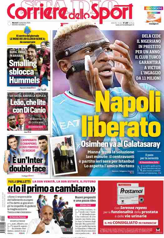 prima pagina