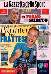 prima pagina