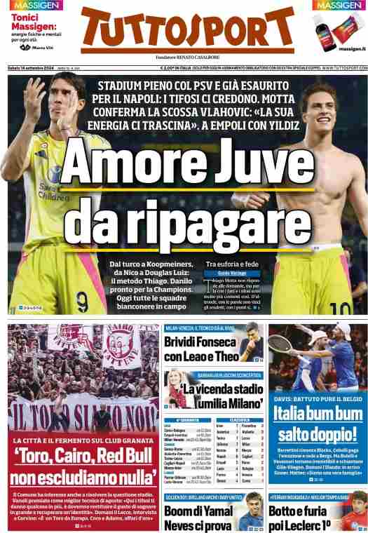 prima pagina