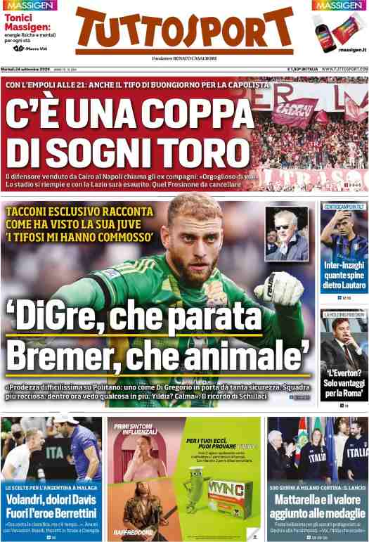 prima pagina