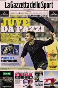 La Gazzetta dello Sport, 3 ottobre 2024