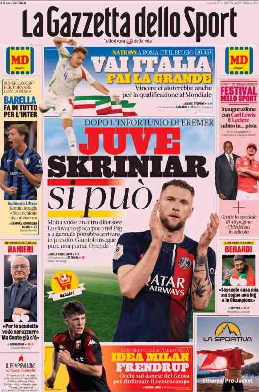 prima pagina