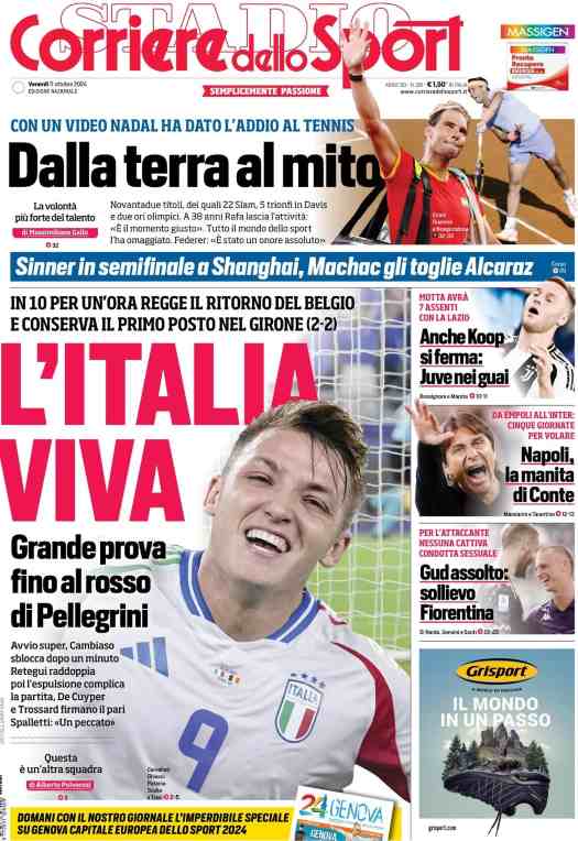 prima pagina