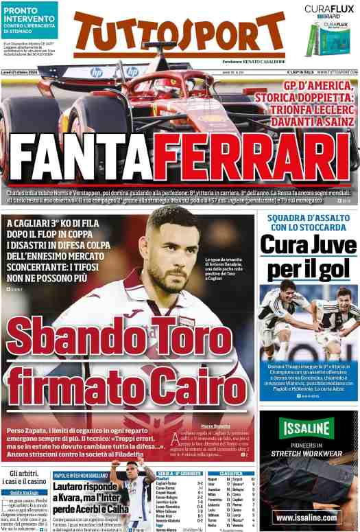 prima pagina