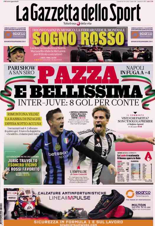 In prima pagina, i giornali in edicola oggi 28 ottobre 2024