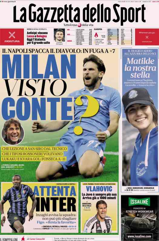 prima pagina