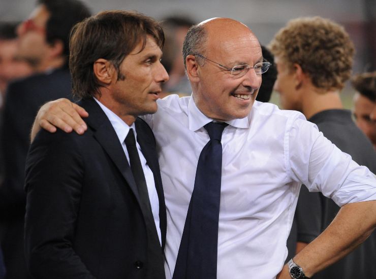 Antonio Conte e Beppe Marotta