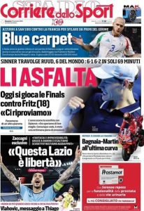 Corriere dello Sport, 17 novembre 2024