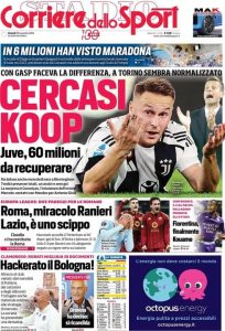 Corriere dello Sport, 29 novembre 2024