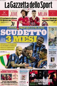 La Gazzetta dello Sport, 29 novembre 2024