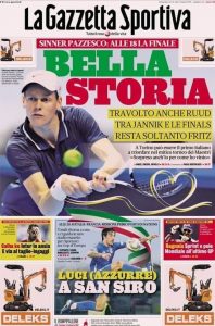 La Gazzetta dello Sport, 17 novembre 2024