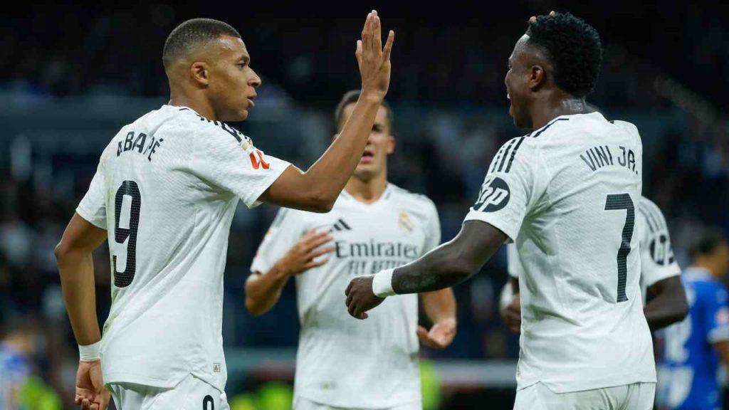 Mbappé e Vinicius