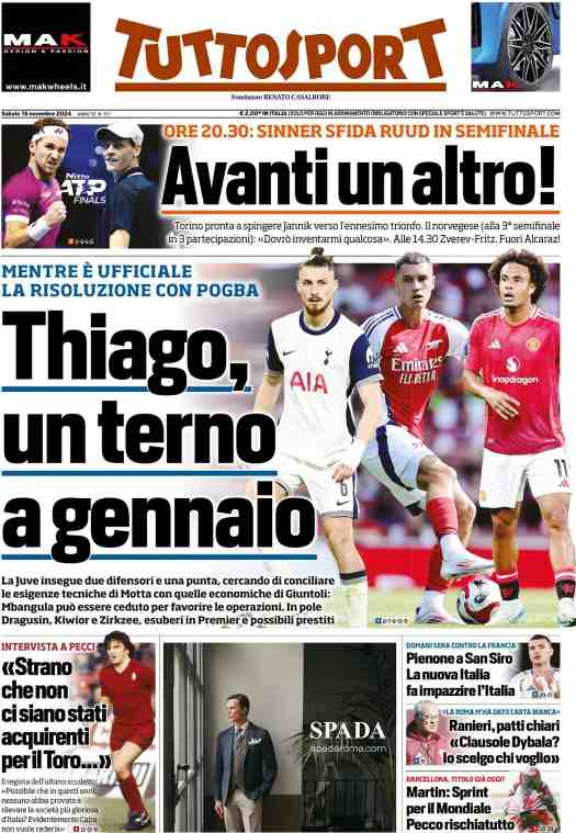 prima pagina