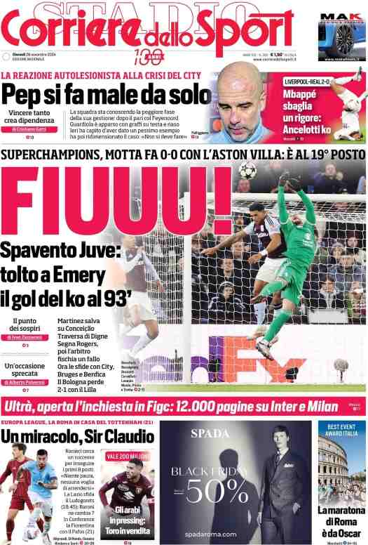 prima pagina