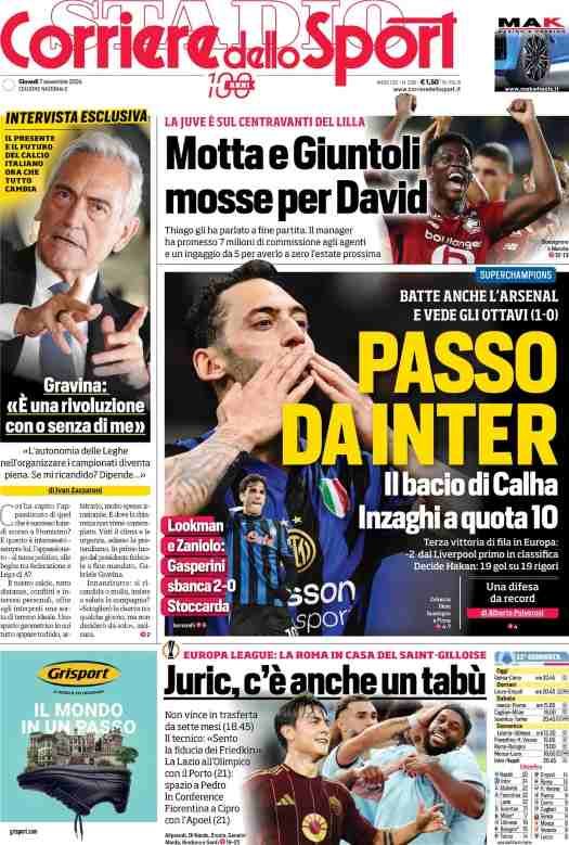 prima pagina