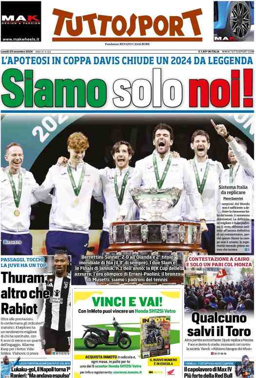 prima pagina