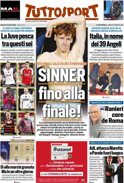 prima pagina