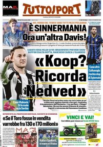 Tuttosport, 19 novembre 2024