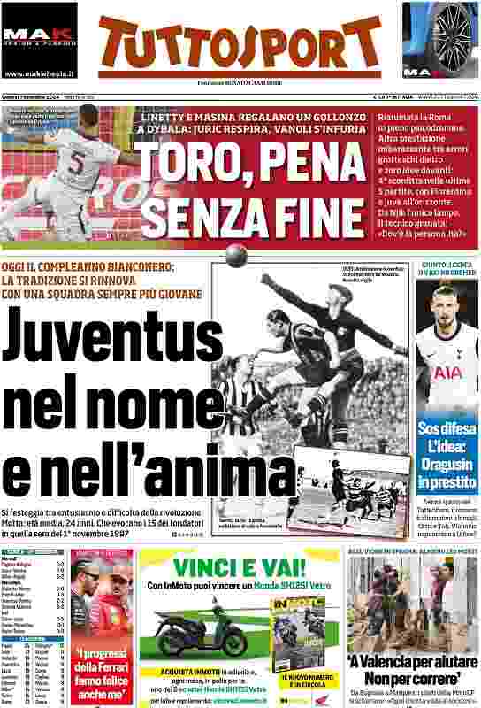 prima pagina